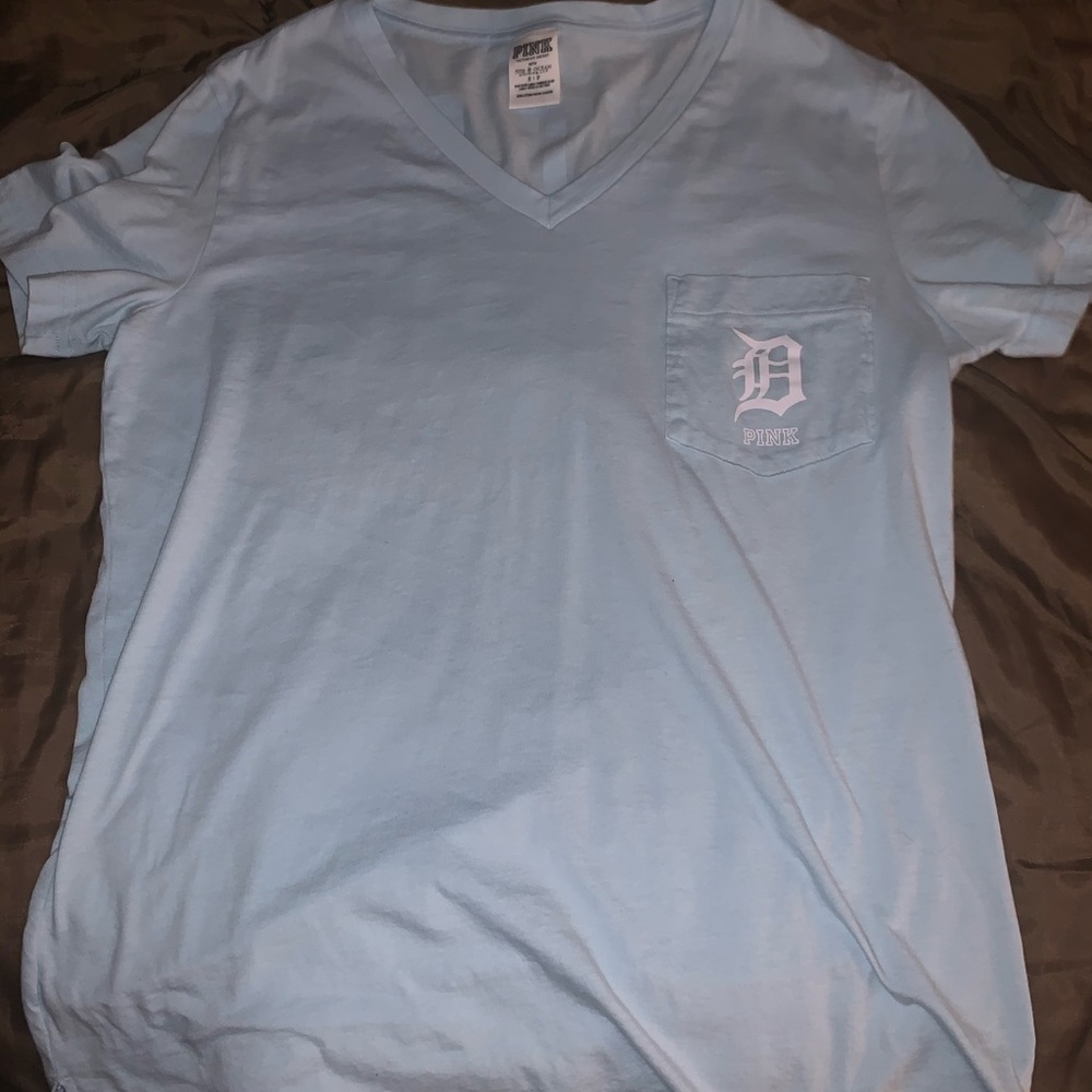 Victoria Secret PINK Detroit baseball V-Neck